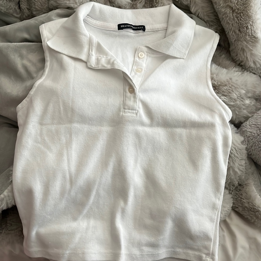 Brandy Melville Collared Top